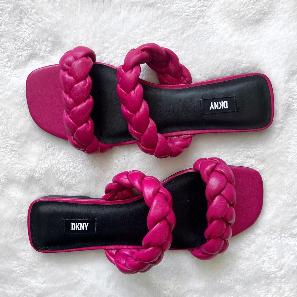 Pink Braided Sandals - Picture 5 of 6